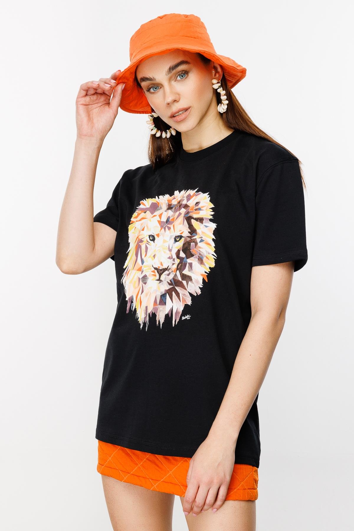 Roar Lion Roar Regular Tshirt - Siyah
