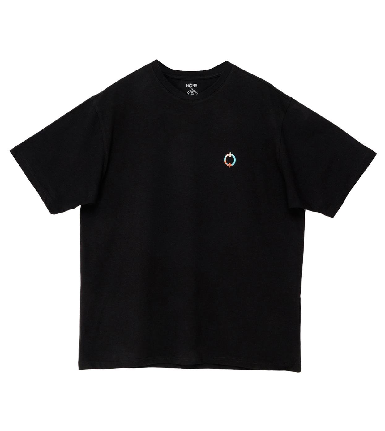 Sailing Ship Oversize Tshirt - Siyah