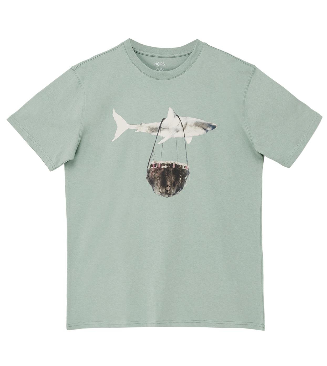 Shark Flys Regular Tshirt - Mint Yeşili