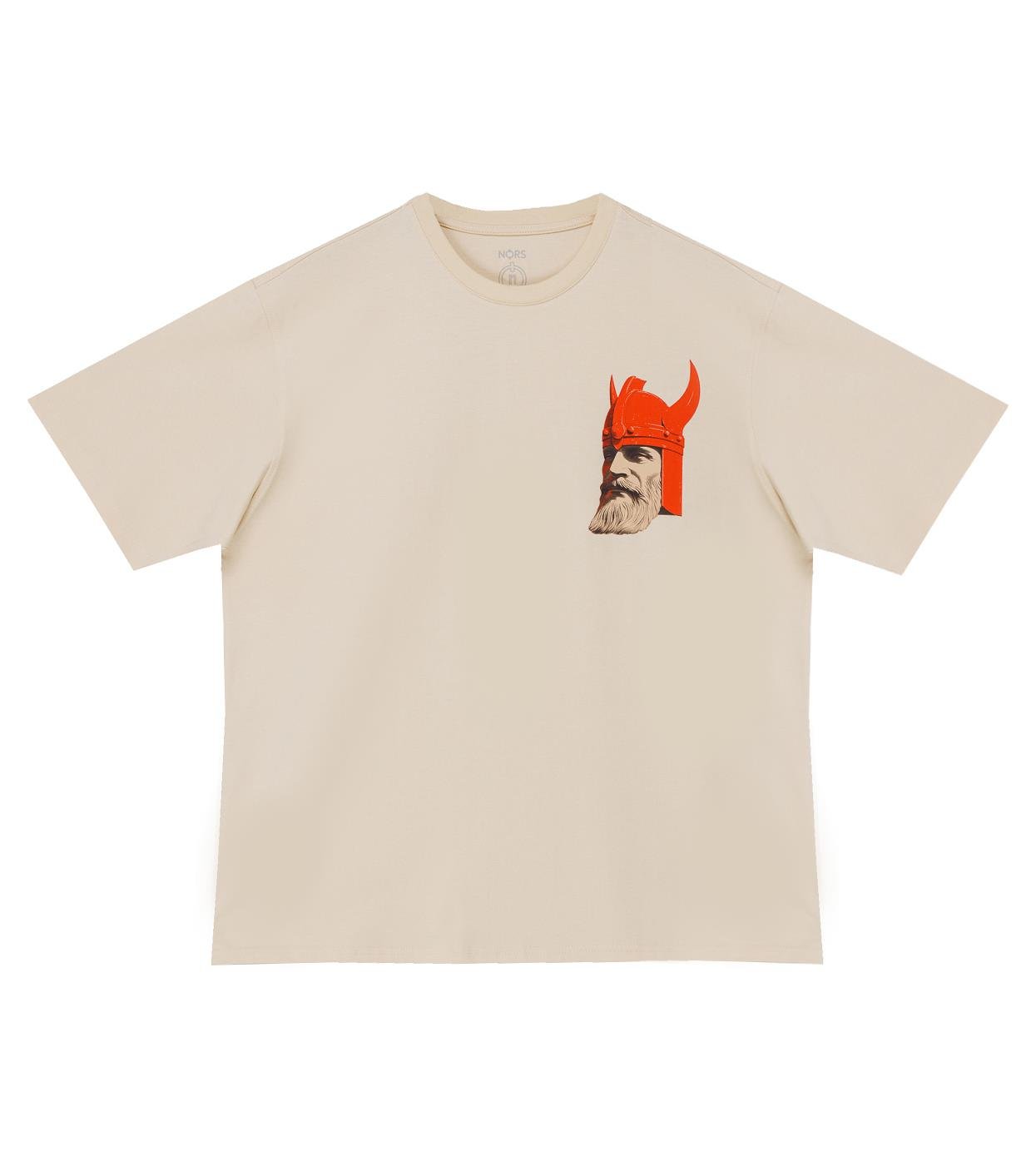 Viking Warrior Oversize Tshirt - Kemik