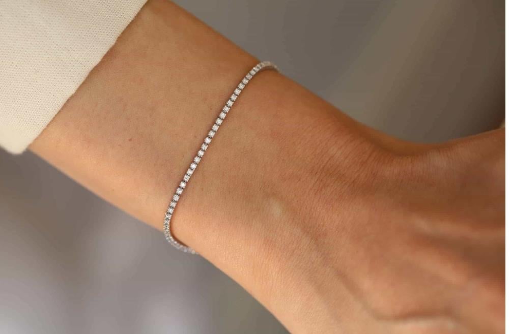 1.00 Karat Pırlanta Suyolu Bileklik