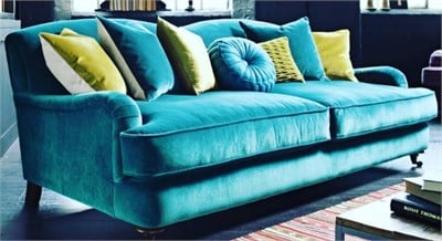 3A BLUE MODERN KANEPE