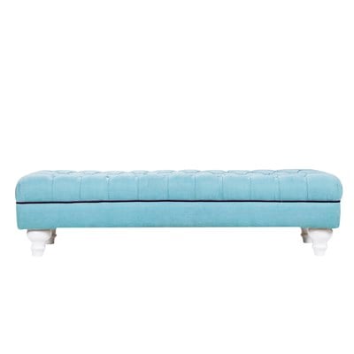 3A Mobilya Noble Puf - Turkuaz