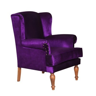 3A Mobilya Mor Kulaklı Berjer