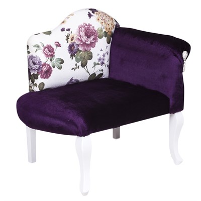 3A Mobilya Salkım Hanım Sağ Kol Mor Josephine