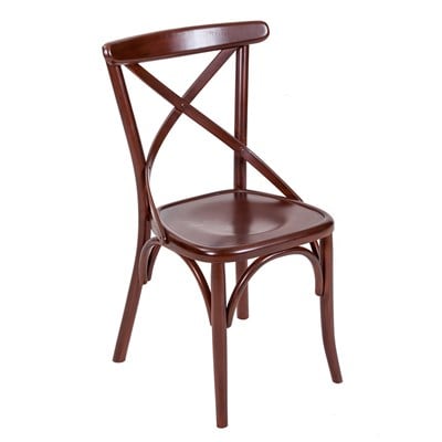 3A Mobilya Ceviz Cila Tonet Sandalye - Kahverengi