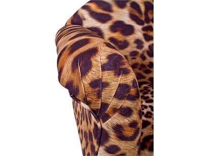 3A Mobilya Leopar Tekli Josephine Sağ Kollu