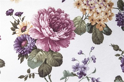 3A Mobilya Salkım Hanım Mor Buyuk Puf Sehpa