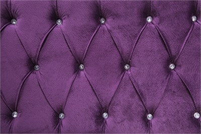 3A Mobilya Lükens Purple Puf Sehpa