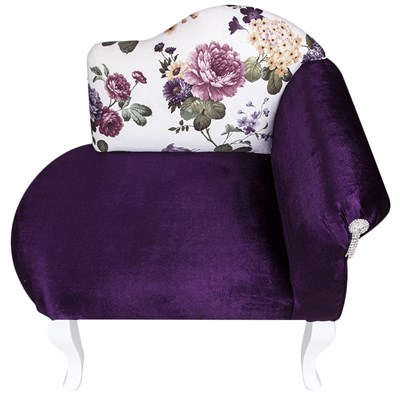 3A Mobilya Salkım Hanım Sağ Kol Mor Josephine