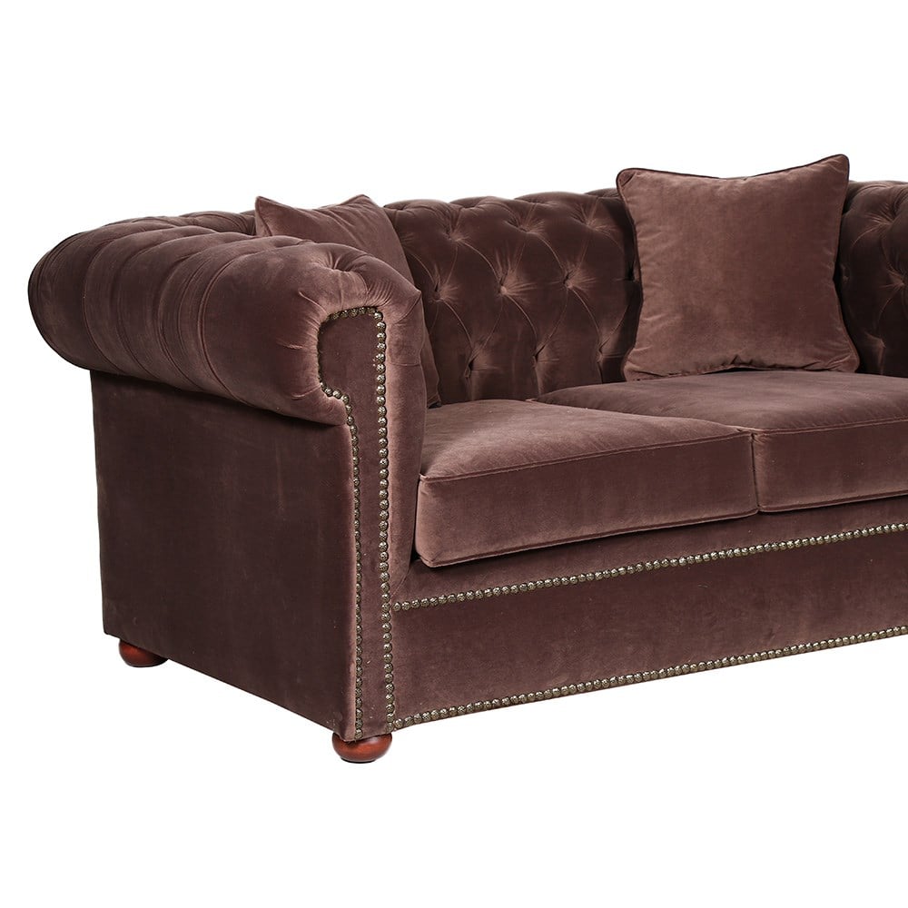 3A Mobilya Brown Nottingham Chesterfield