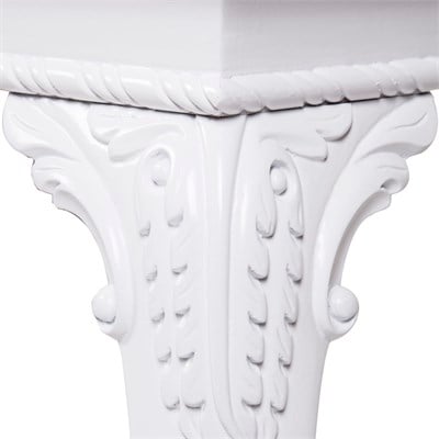 3A Mobilya Oymalı Ayak Lükens Açılır Masa