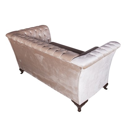 3A Mobilya İkili Turkuaz Chesterfield-Vizon