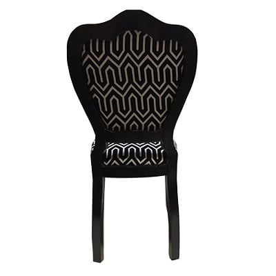 3A Mobilya Black & White Desen Sandalye