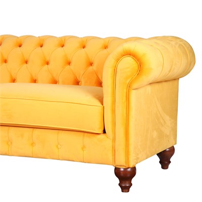 3A Mobilya Silk Velvet Chesterfield