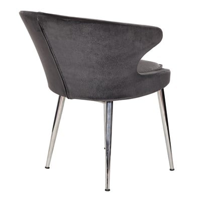 3A BLACK NİKEL SANDALYE