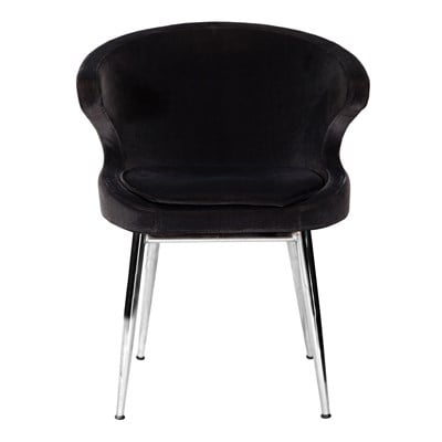 3A BLACK NİKEL SANDALYE