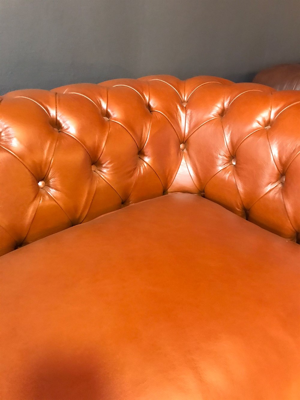 3A HAKİKİ DERİ LEİCESTER CHESTERFİELD