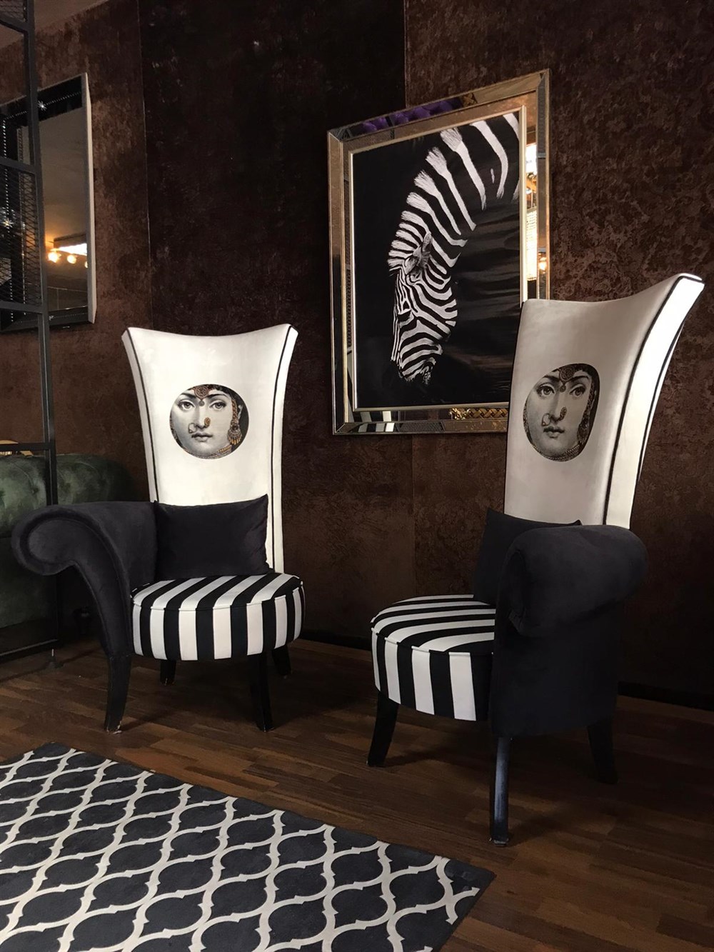 3A LADY FORNASETTİ 2'Lİ BERJER