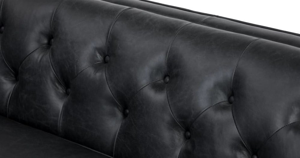 3A LANCHESTER HAKİKİ DERİ KANEPE