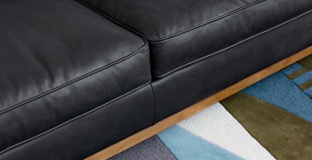 3A LANCHESTER HAKİKİ DERİ KANEPE