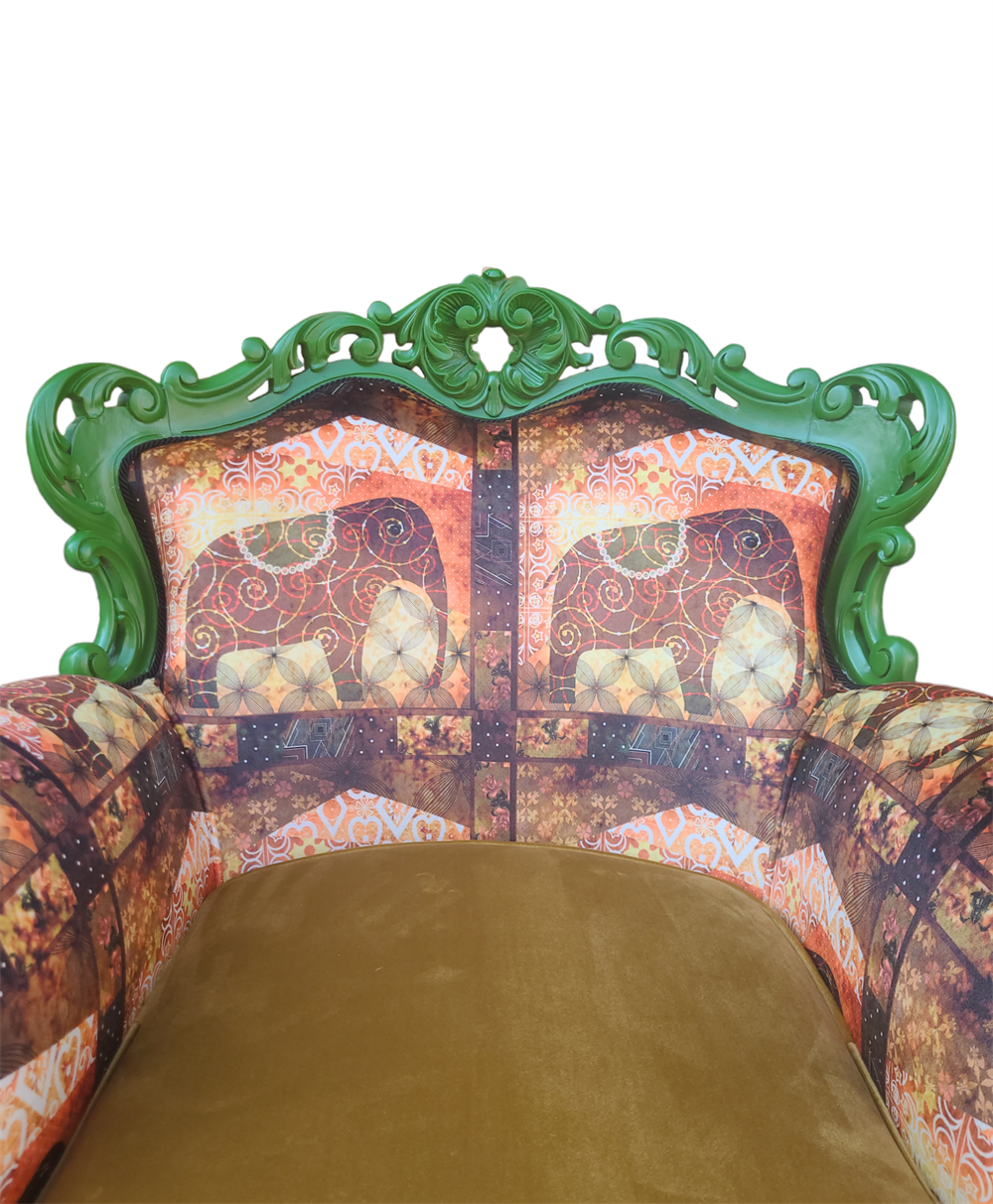 3A MAOBİLYA ELEPHANT RETRO BERJER 