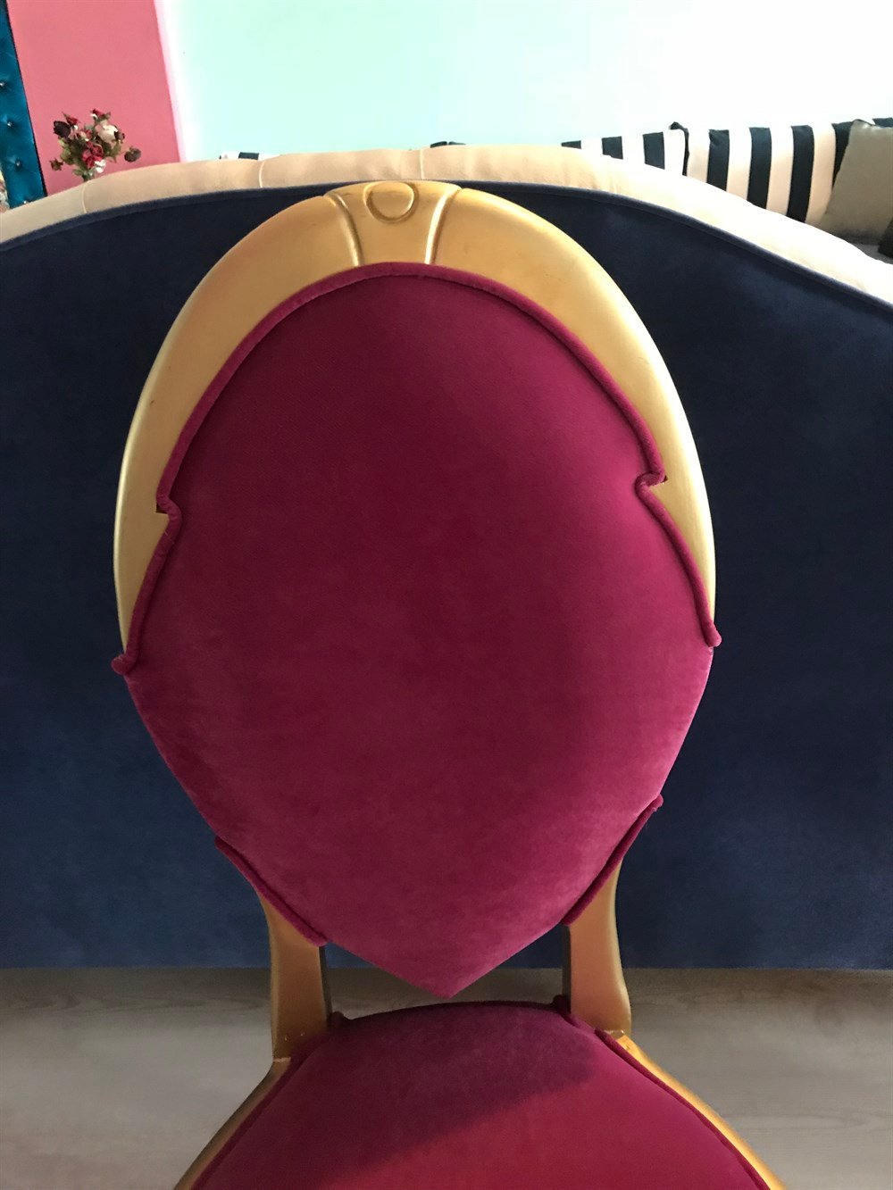 3A MOBİLYA ALTIN YALDIZ SANDALYE 