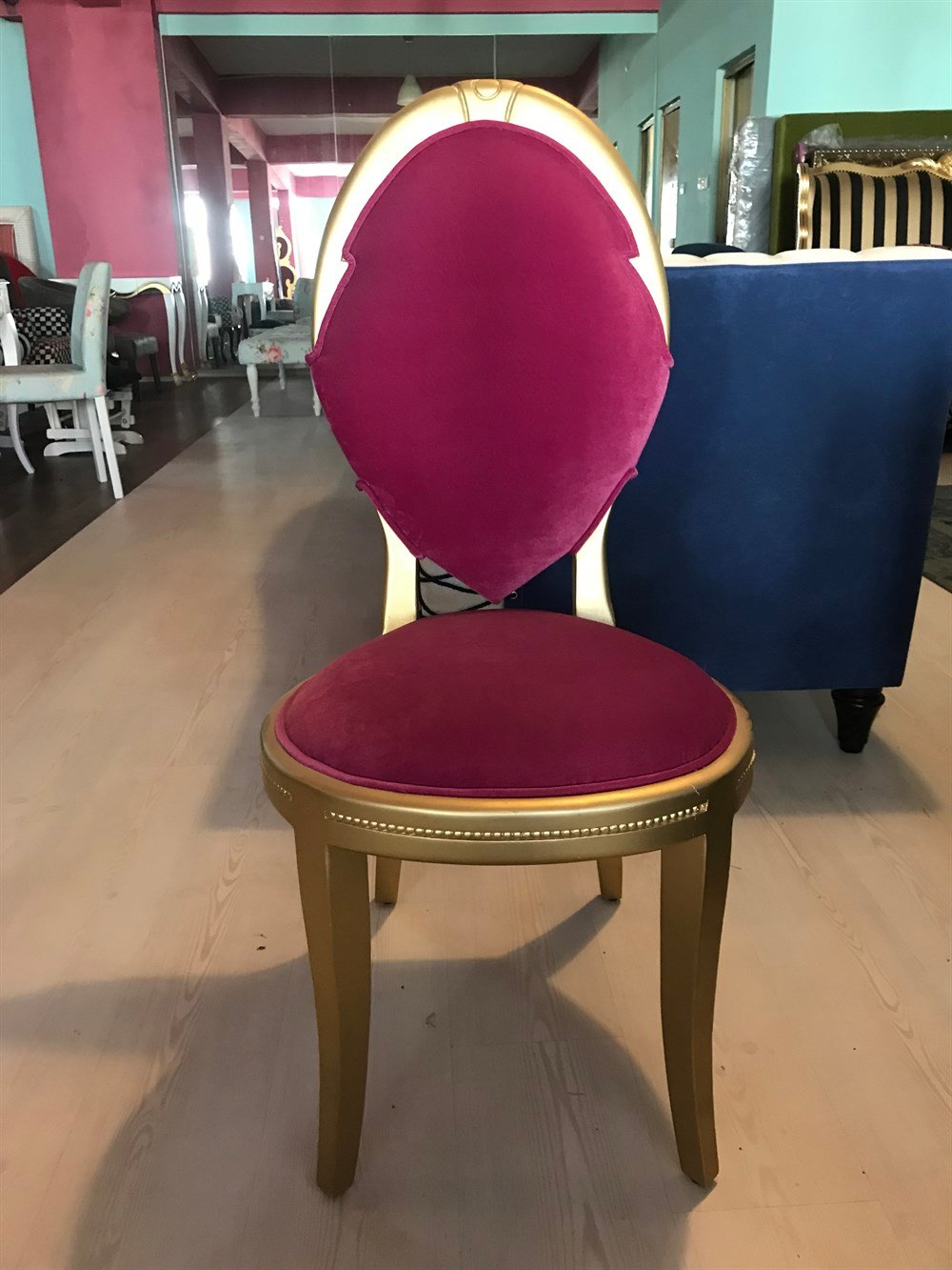 3A MOBİLYA ALTIN YALDIZ SANDALYE 