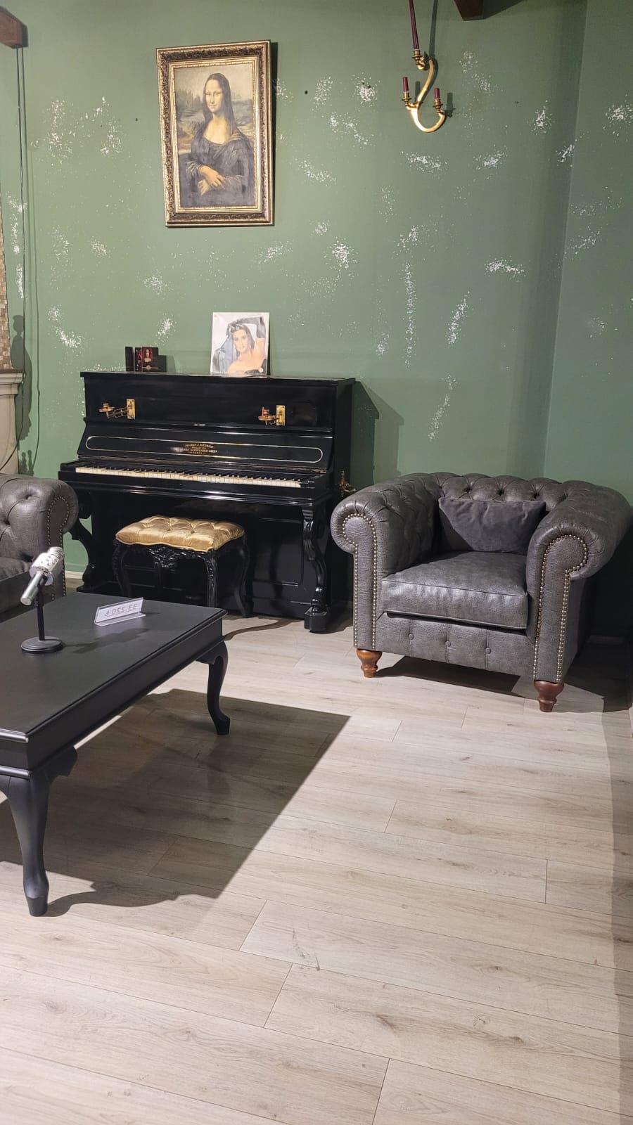 3A MOBİLYA ANGERS CHESTERFİELD  3+1 BERJER 