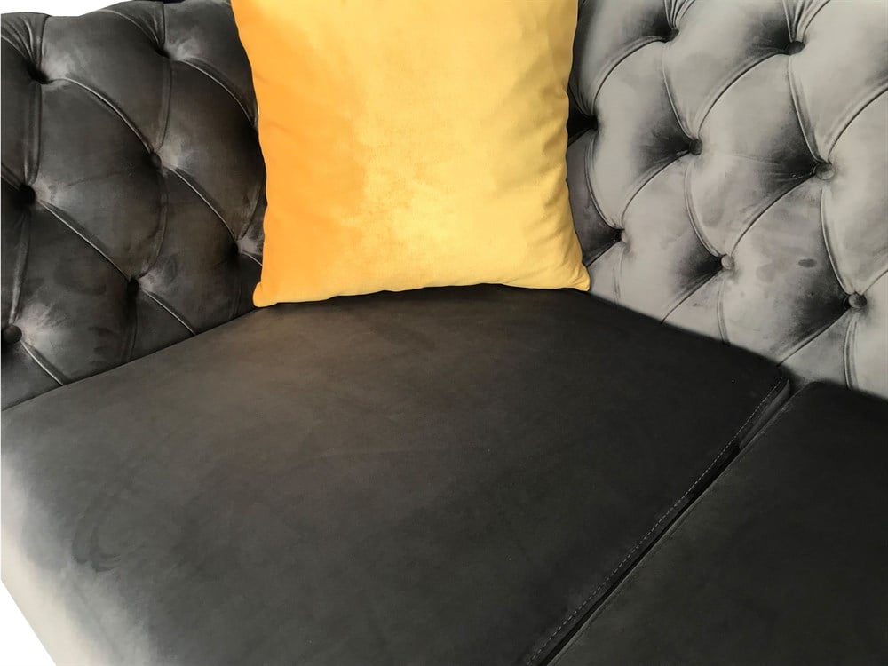 3A Mobilya Antirisit Moder Gri Chesterfield