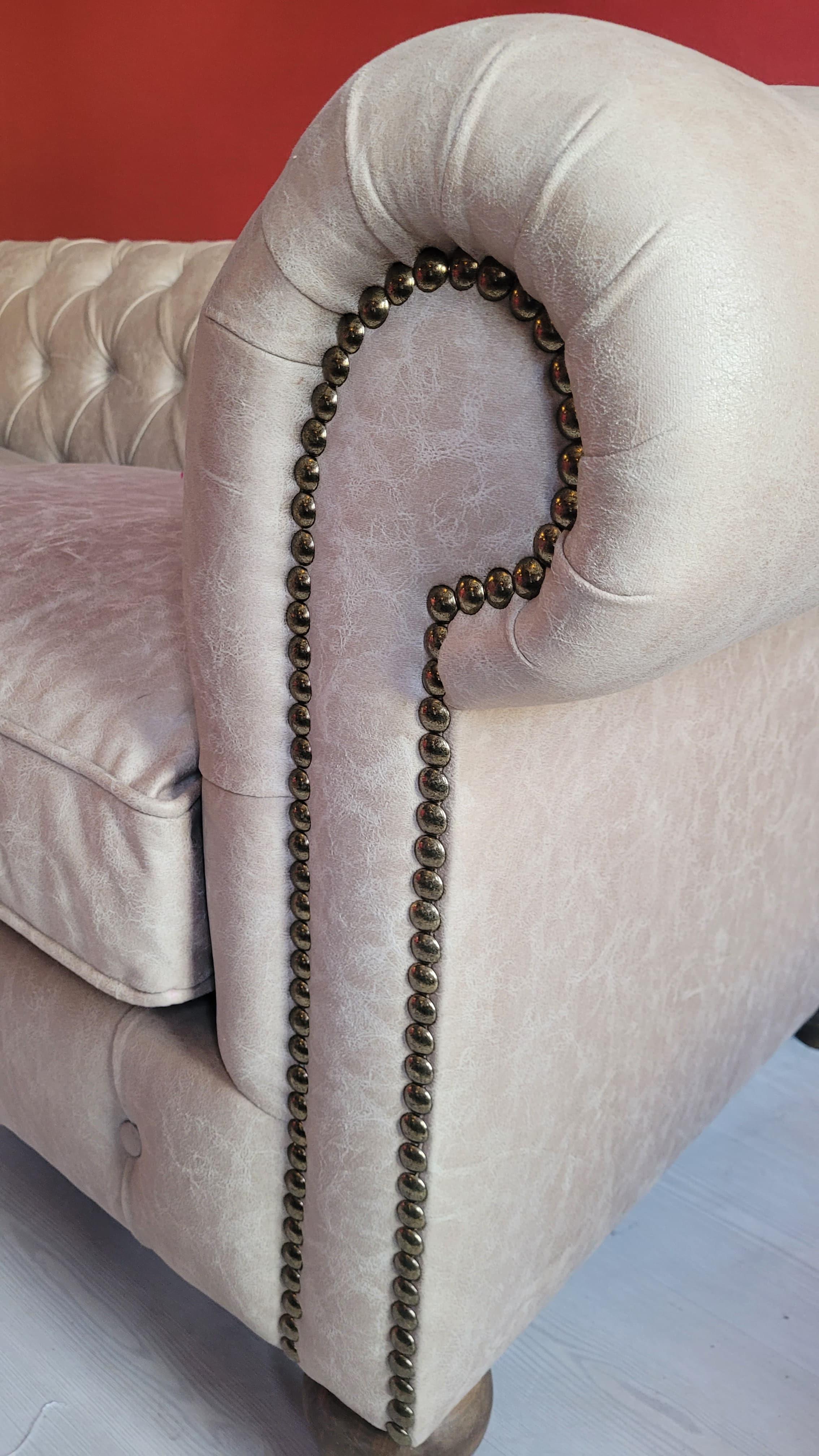 3A MOBİLYA ART  NUBUK CHESTERFİELD 