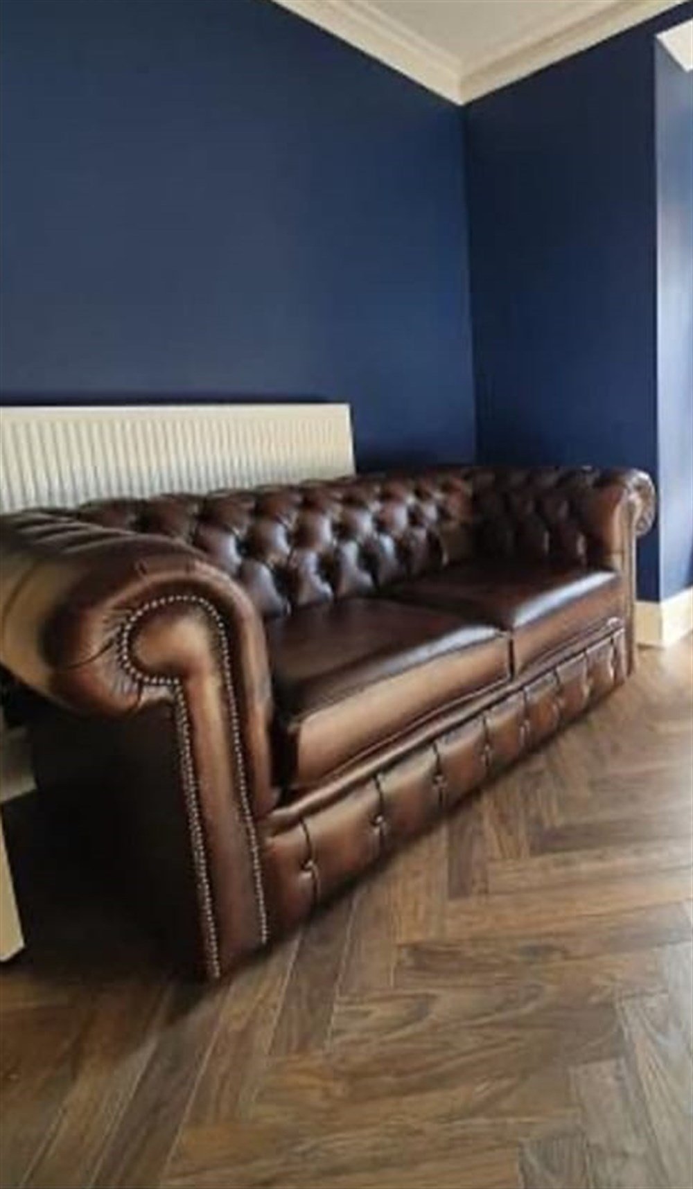 3A MOBİLYA BİTTER BROWN CHESTERFIELD + BERJER