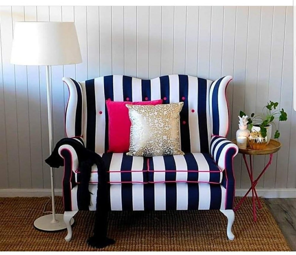 3A MOBİLYA BLACK AND WHİTE BERJER