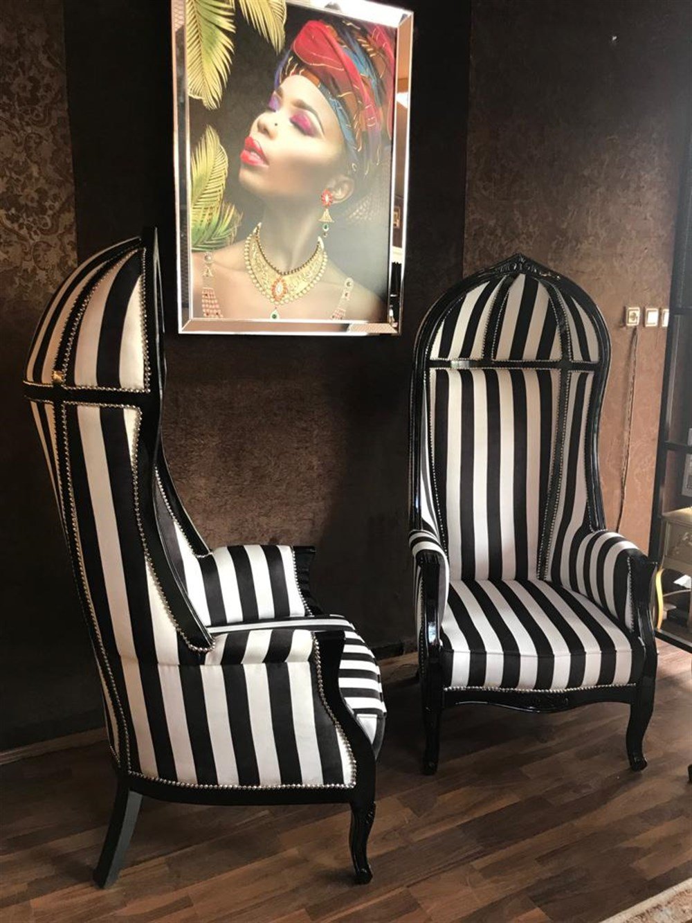 3A MOBİLYA BLACK AND WHİTE BERJER