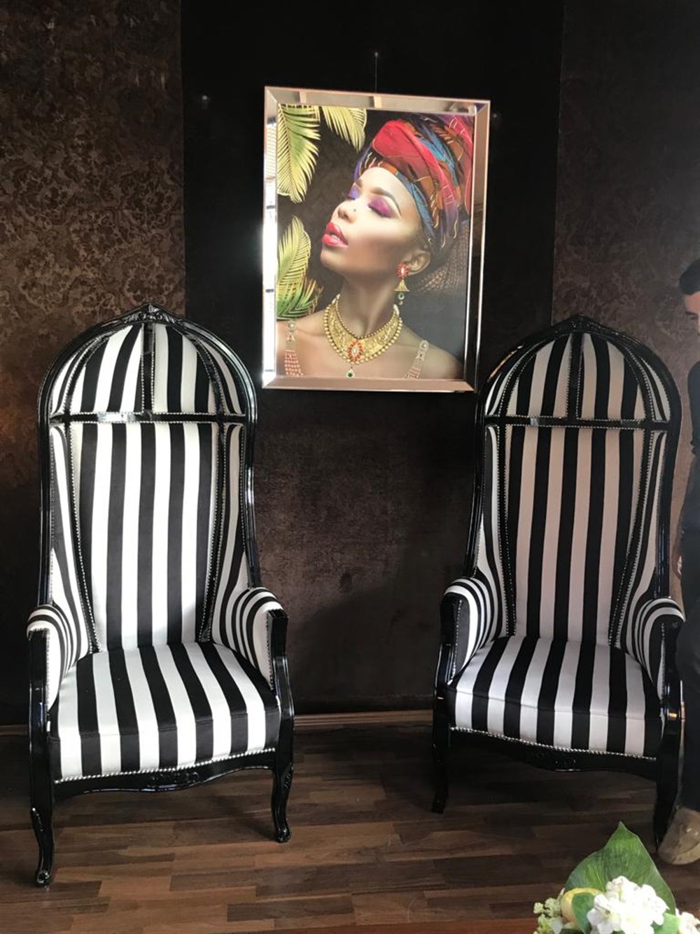 3A MOBİLYA BLACK AND WHİTE BERJER