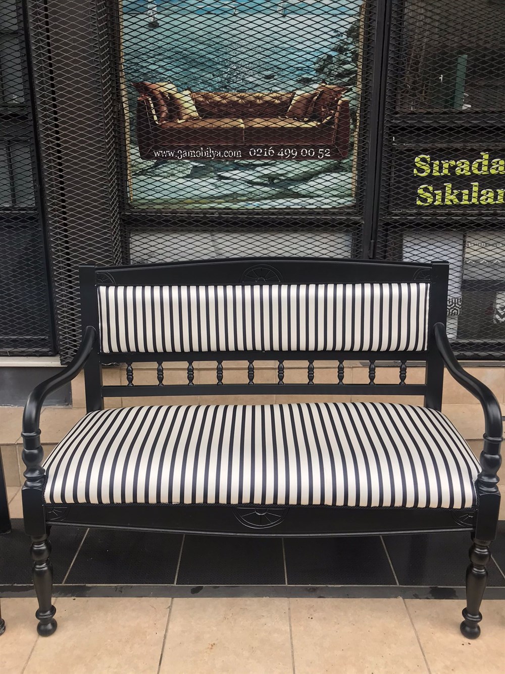 3A MOBİLYA BLACK LİNE 2 'Lİ TAKIM