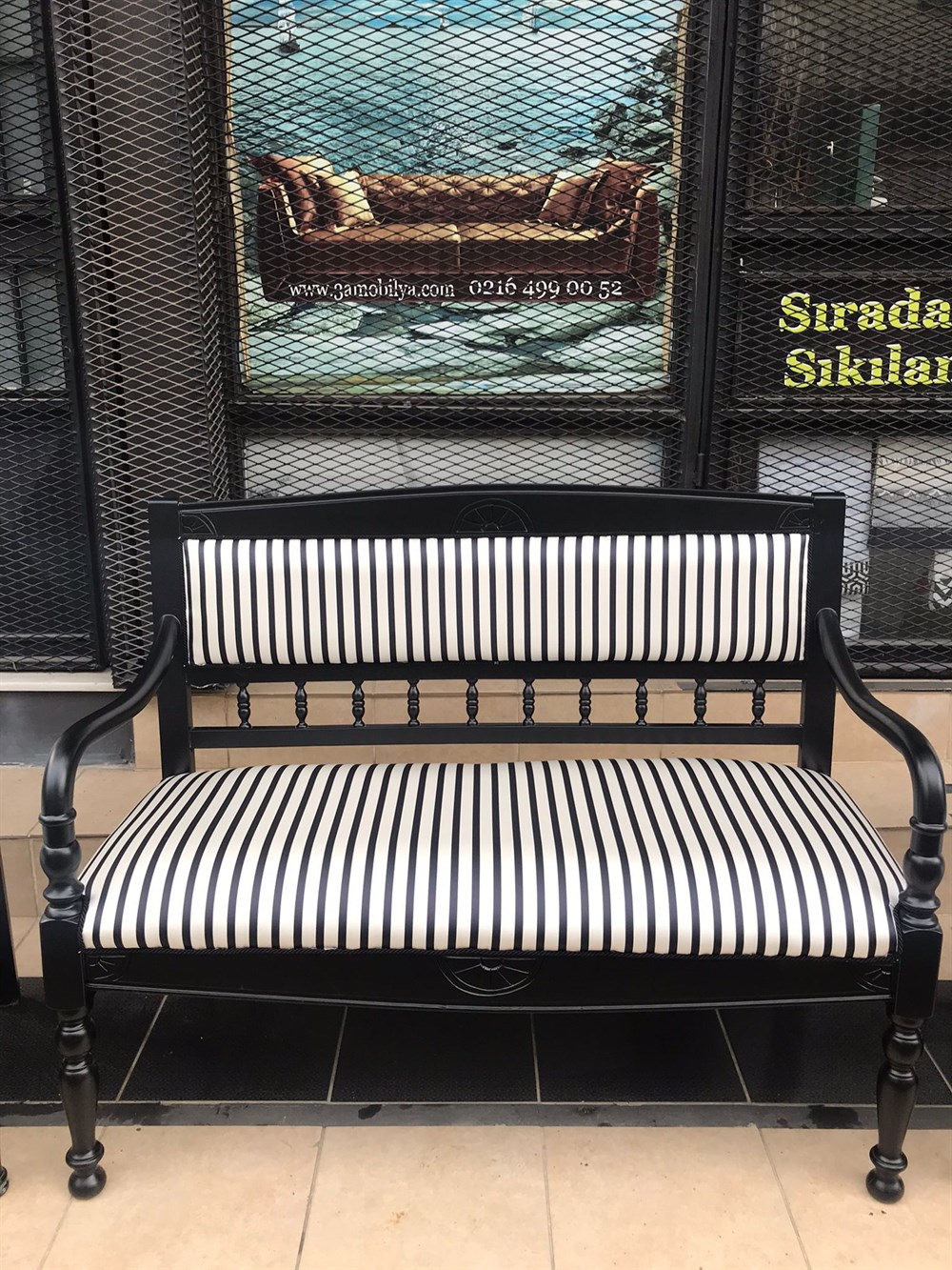 3A MOBİLYA BLACK LİNE 2 'Lİ TAKIM