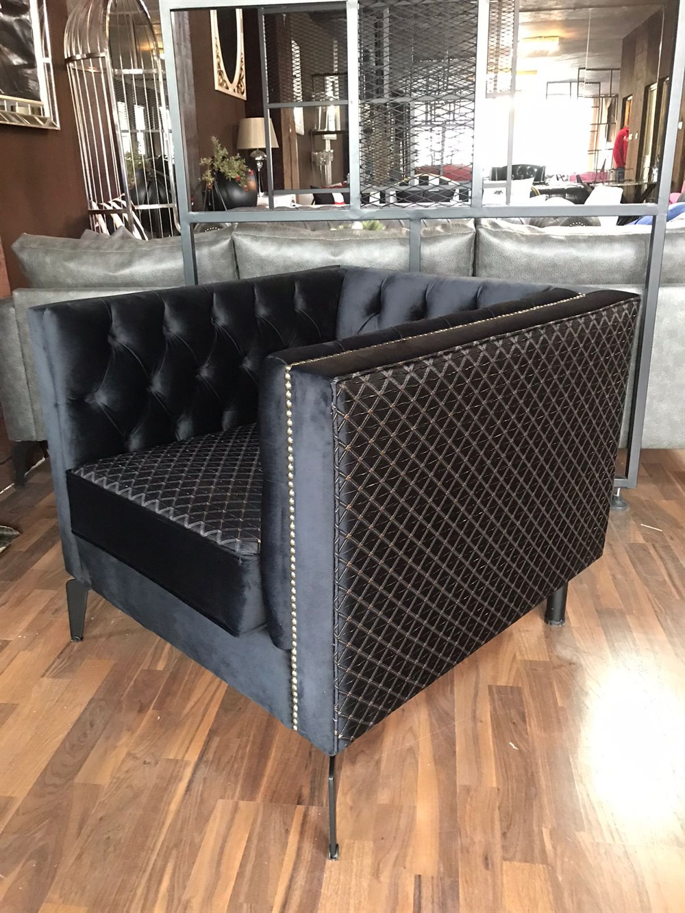 3A MOBİLYA BLACK LYON KANEPE BERJER 