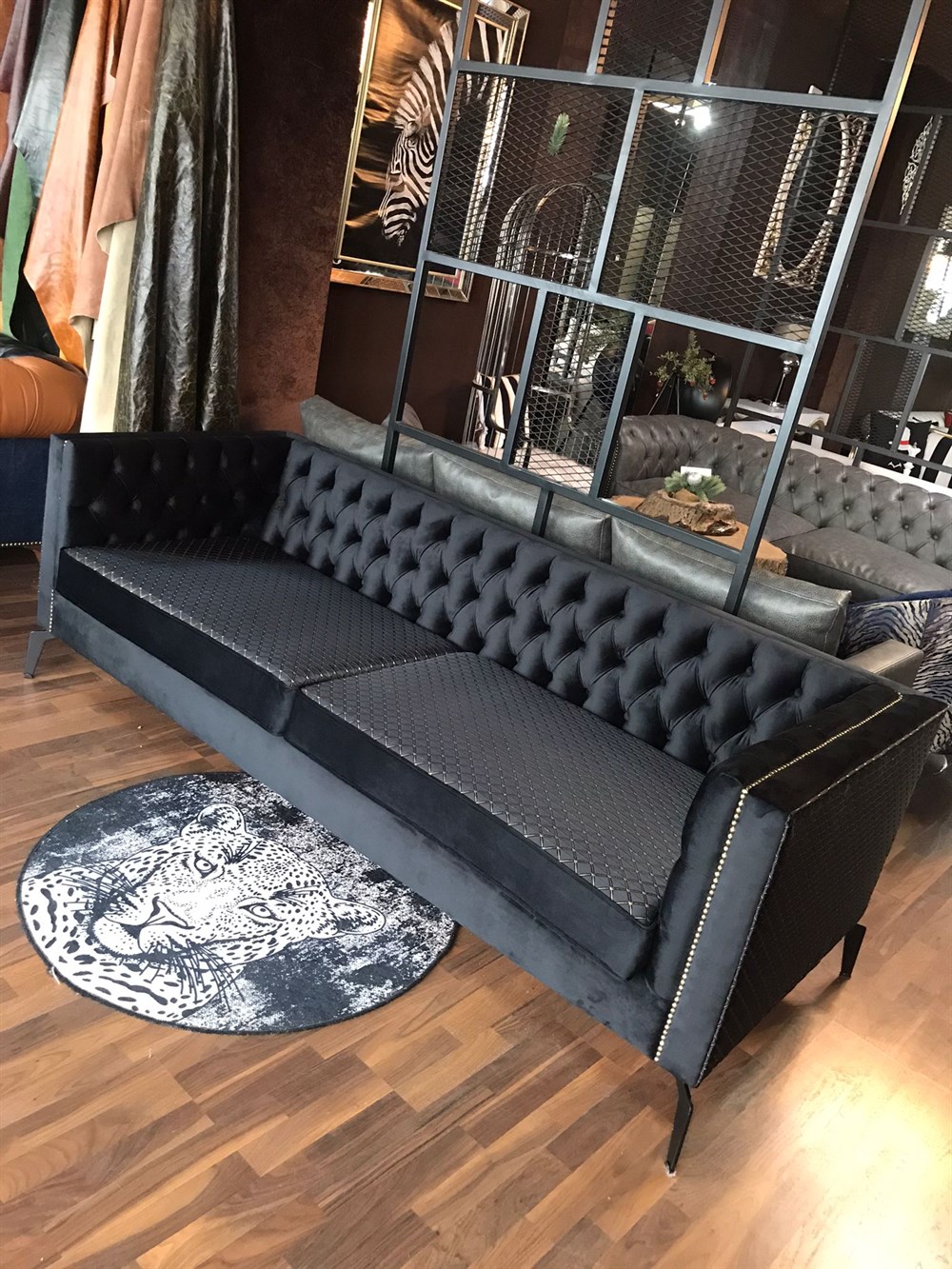 3A MOBİLYA BLACK LYON KANEPE BERJER 