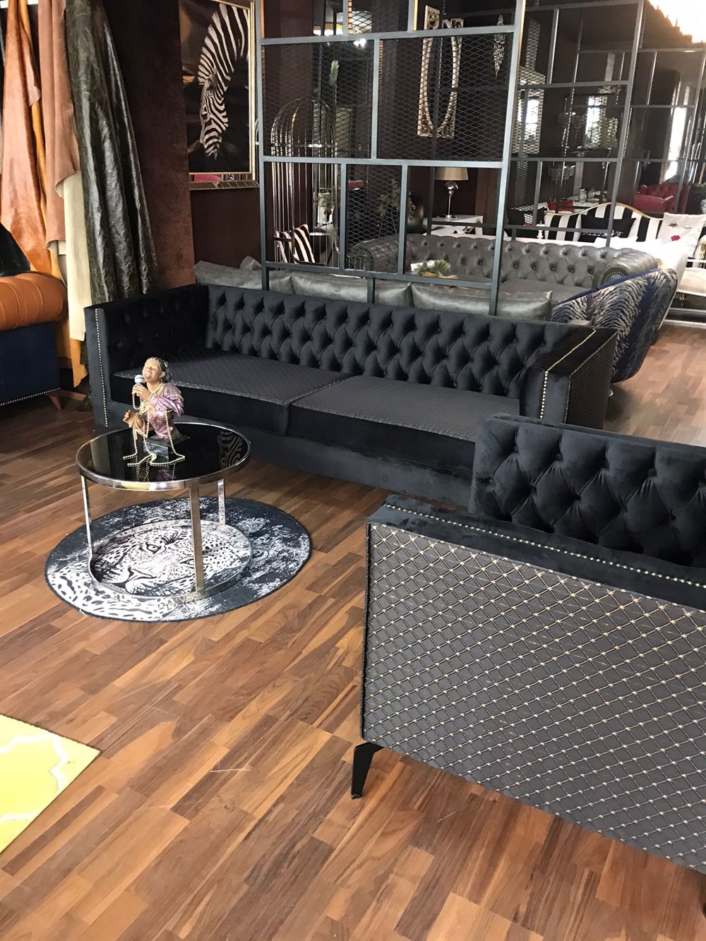 3A MOBİLYA BLACK LYON KANEPE BERJER 