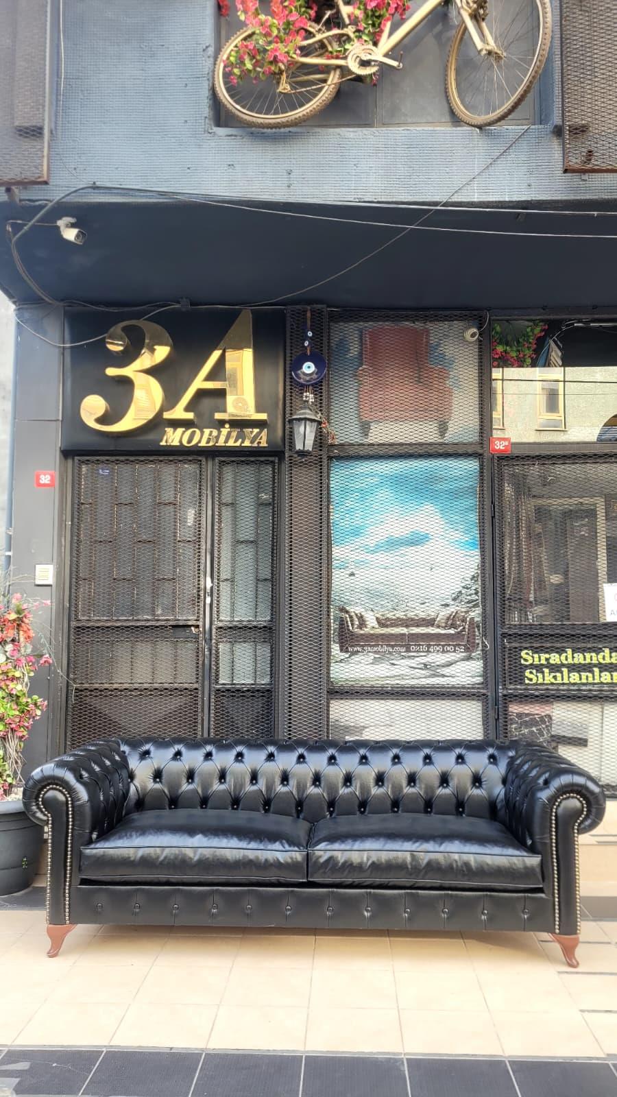 3A MOBİLYA BLACK MAGİC CHESTERFİELD 