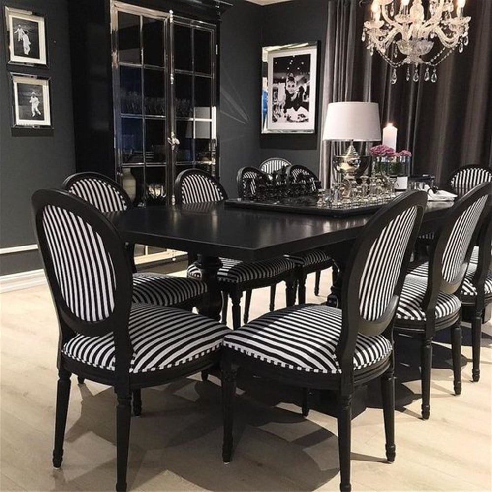 3A MOBİLYA BLACK QUEEN YEMEK MASASI