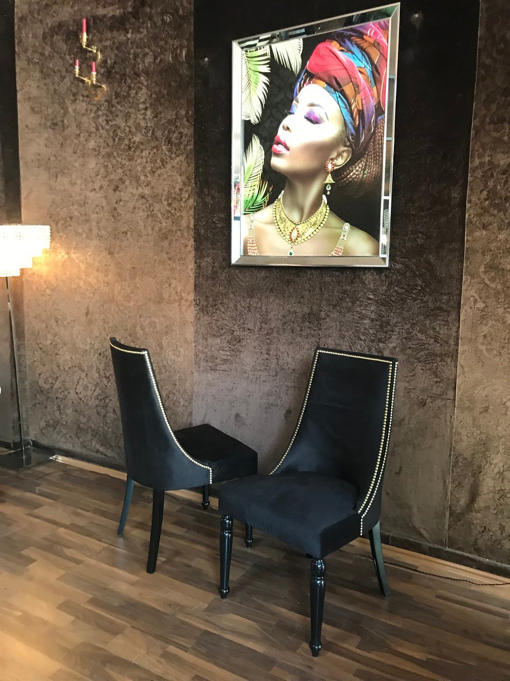 3A MOBİLYA BLACK SWAN SANDALYE