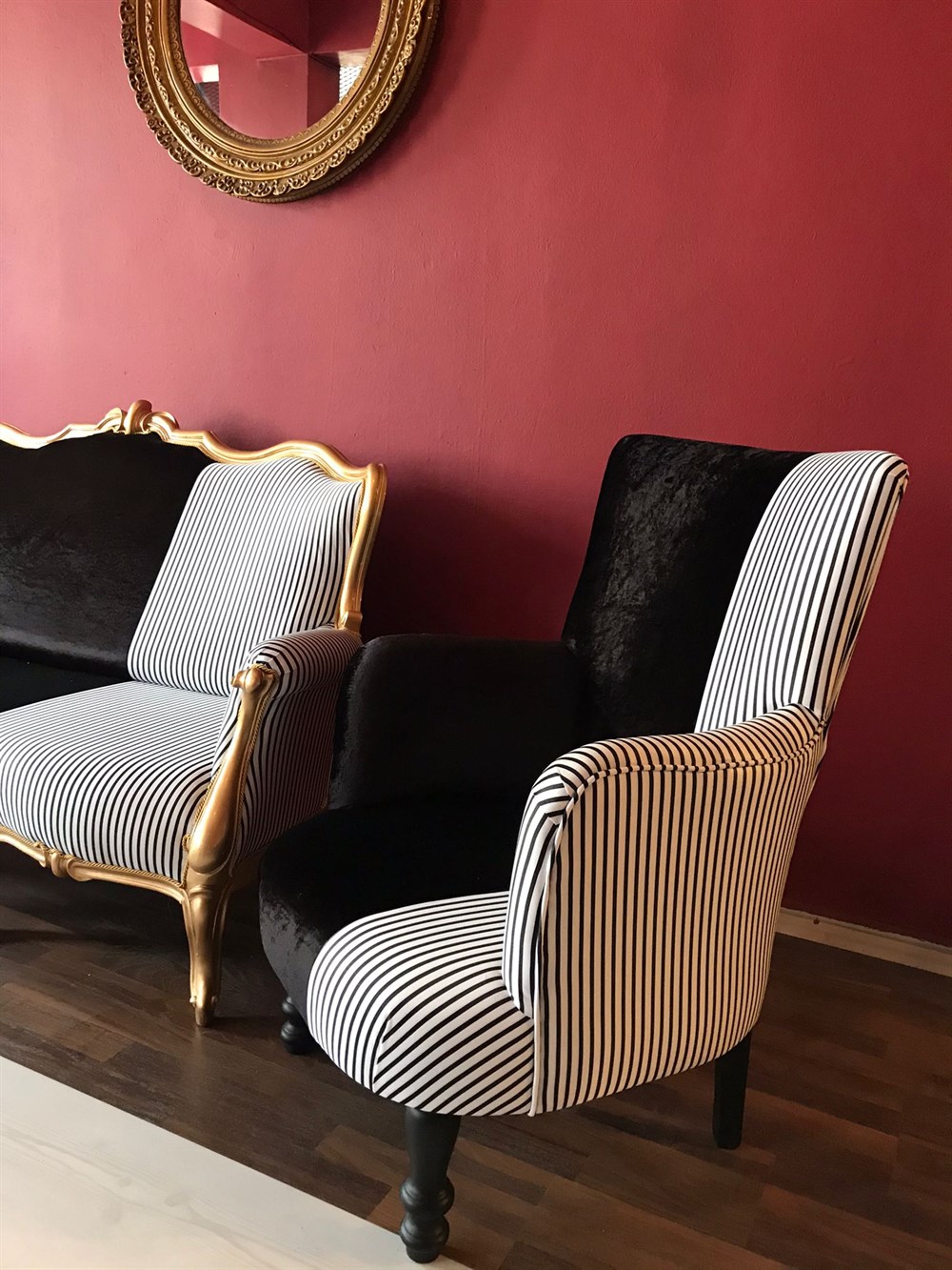 3A MOBİLYA  BLACK & WHİTA ROYAL KLASİK KANEPE 