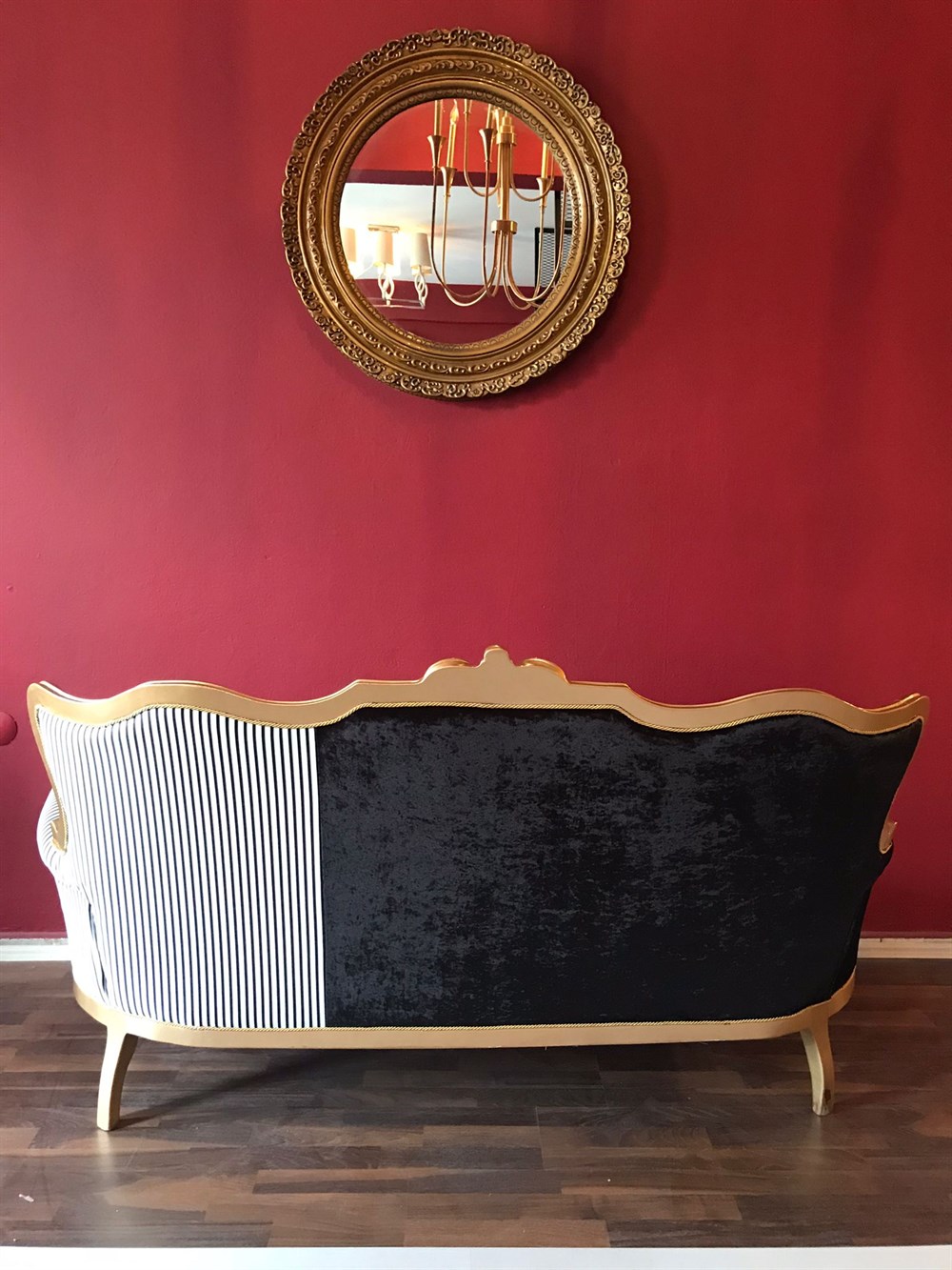 3A MOBİLYA  BLACK & WHİTA ROYAL KLASİK KANEPE 