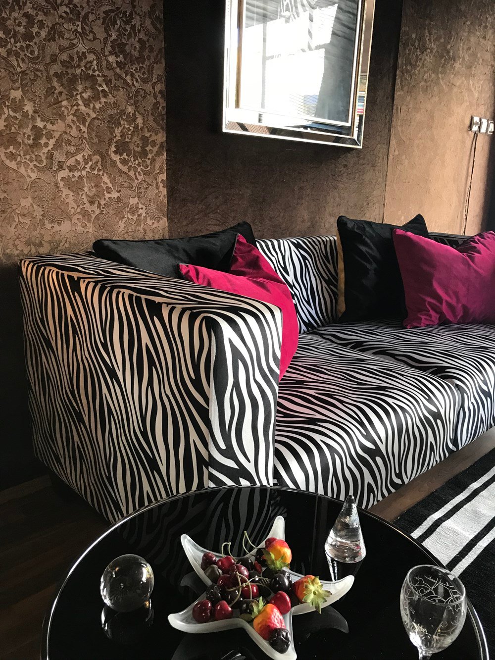 3A MOBİLYA BLACK ZEBRA KANEPE