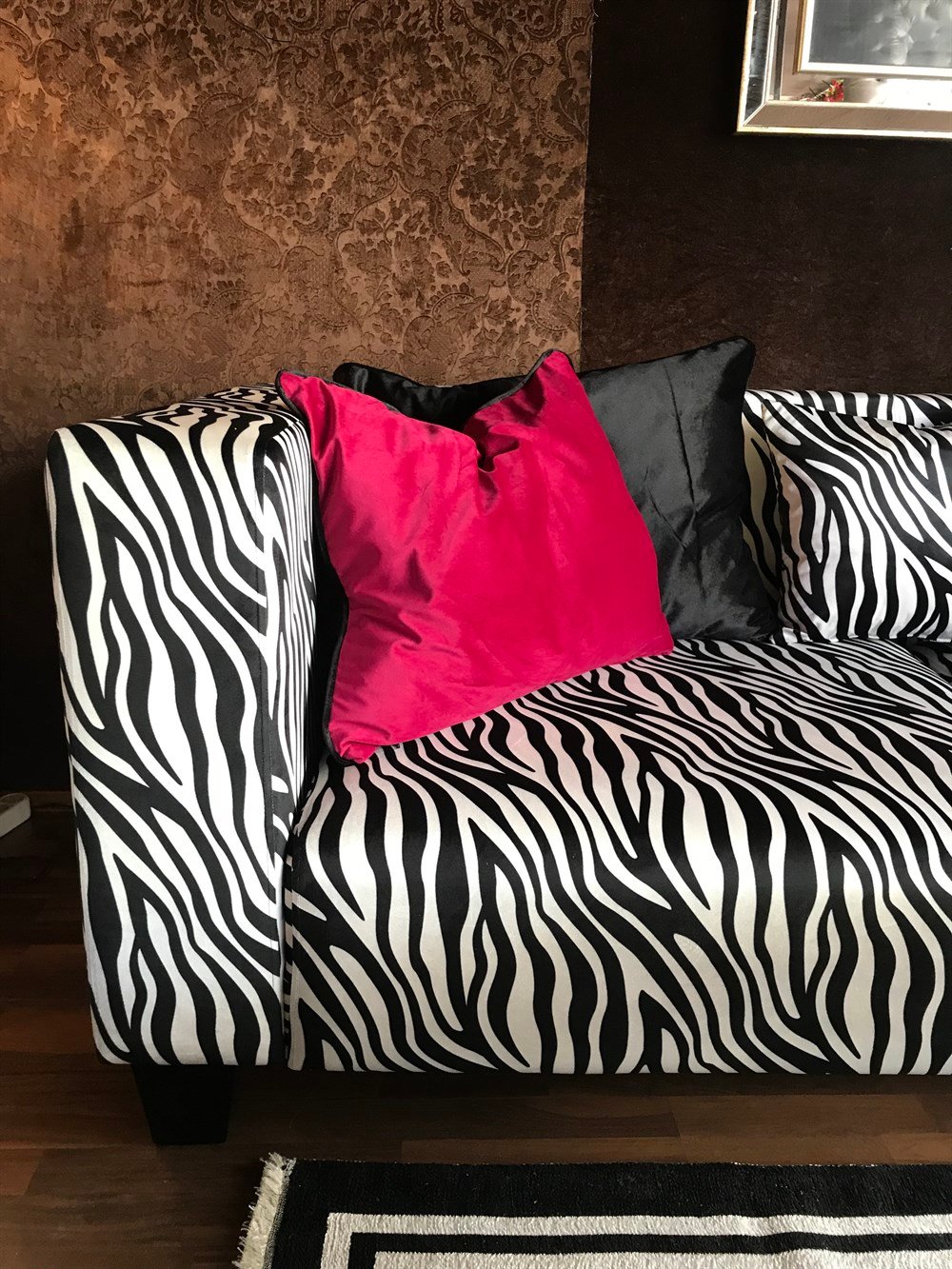 3A MOBİLYA BLACK ZEBRA KANEPE