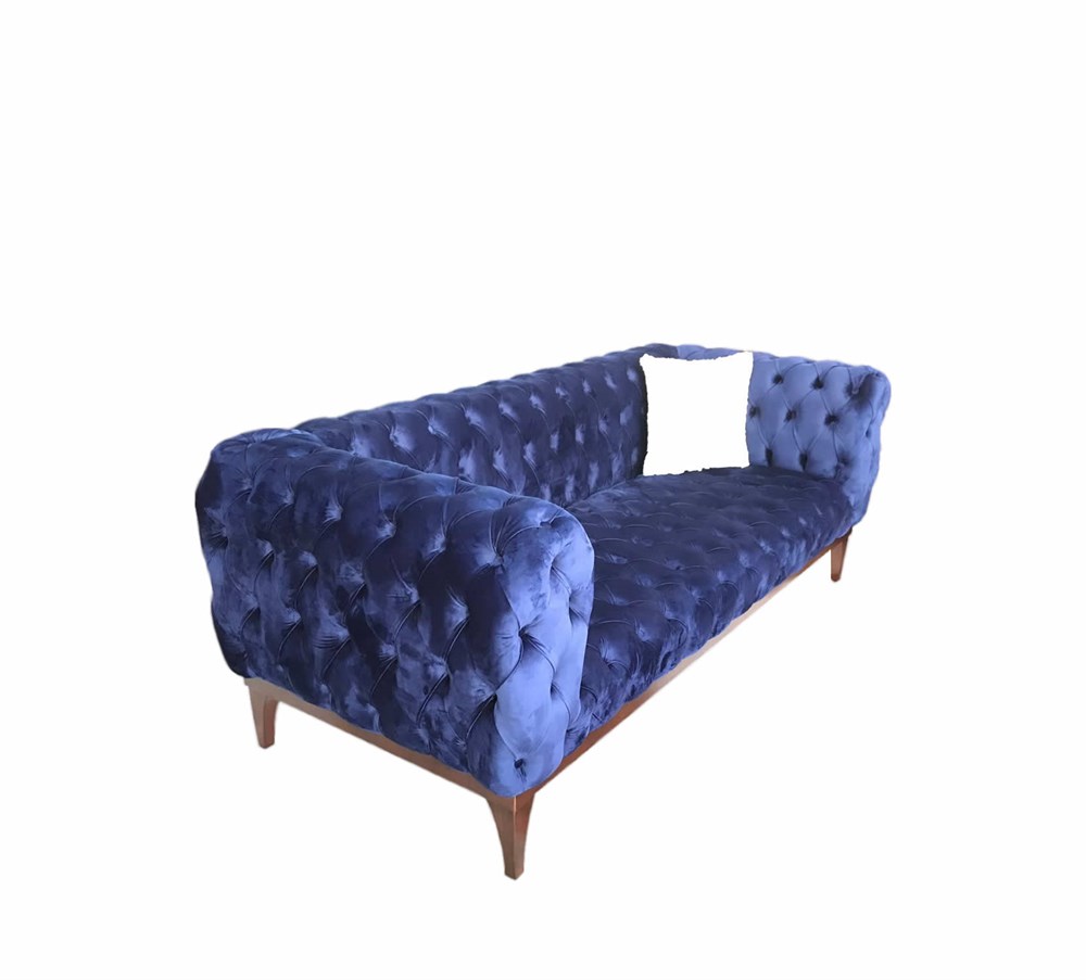 3A Mobilya Blue Baxter Chesterfield