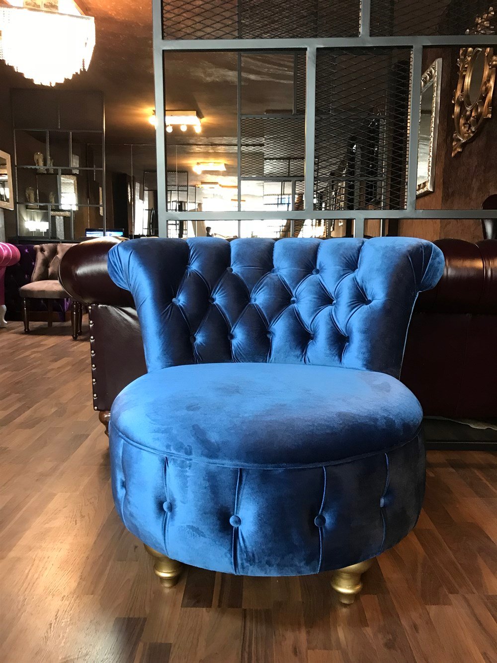 3A MOBİLYA BLUE LENA BERJER