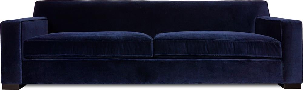 3A Mobilya Blue Velvet Modern Kanepe 
